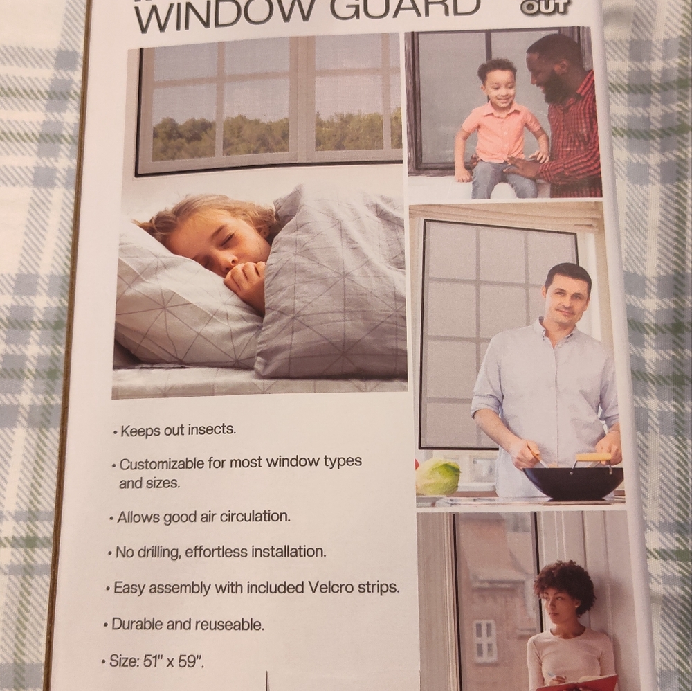 NEW! Instant Mesh Window Guard - Picture 4 of 5